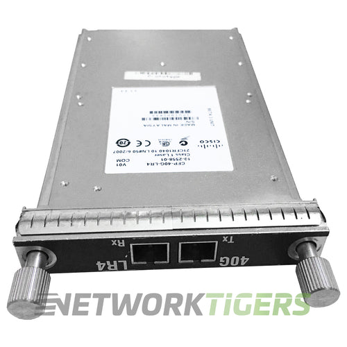 Cisco CFP-40G-LR4 40GB BASE-LR4 1310nm SMF OTU3 CFP Transceiver
