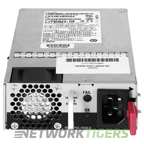 Cisco N2200-PAC-400W-B 400W AC Front-to-Back Airflow Switch Power Supply