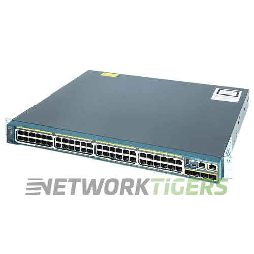 Cisco WS-C2960S-48LPS-L 48x 1GB PoE+ RJ-45 2x 1GB SFP Switch