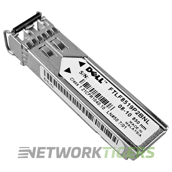 FTLF8519P2BNL | Dell SFP | Finisar BASE-SX 1 Gigabit - new
