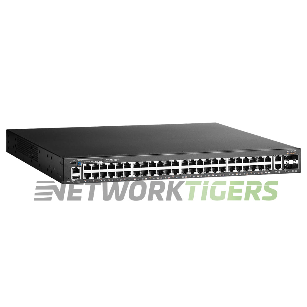 ICX7150-24 - Switch d'accès niveau 3, 24 ports Gigabit Ethernet, 2 uplinks  RJ45, 4 uplinks