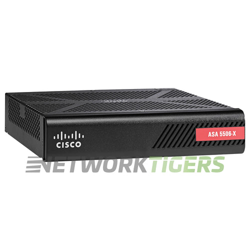Cisco ASA5506-SEC-BUN-K9 750 Mbps 8x 1GB RJ45 (No Clock Issue) Firewall
