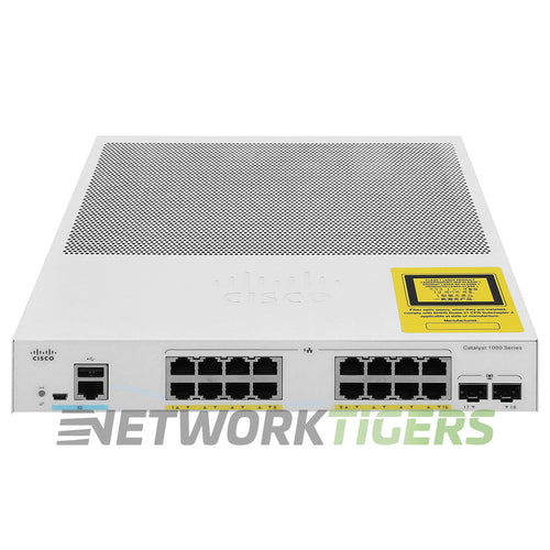 Cisco C1000-16FP-2G-L Catalyst 1000 Series 16x 1GB PoE+ RJ45 2x 1GB SFP Switch