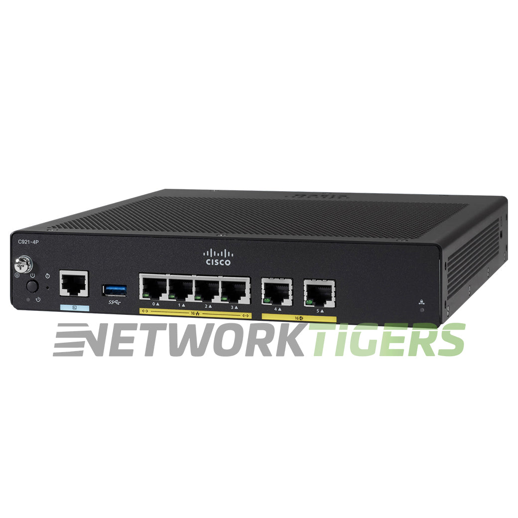 Chapel Customer Craftsman C921-4P | Cisco Router | ISR 900 Series - NetworkTigers