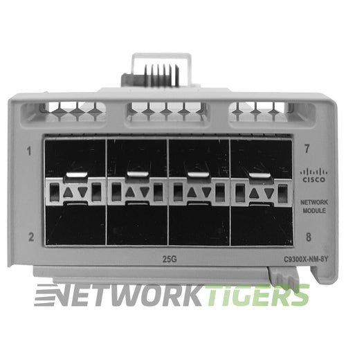 Cisco C9300X-NM-8Y Catalyst 9300X Series 8x 25GB SFP28 Switch Module