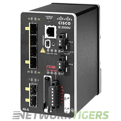 Cisco IE-2000-4T-G-B IE 2000 4x FE RJ-45 2x 1GB RJ-45 Switch