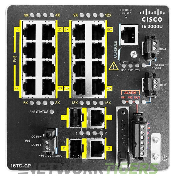 IE-2000U-16TC-GP | Cisco Switch | Industrial Ethernet 2000U Series