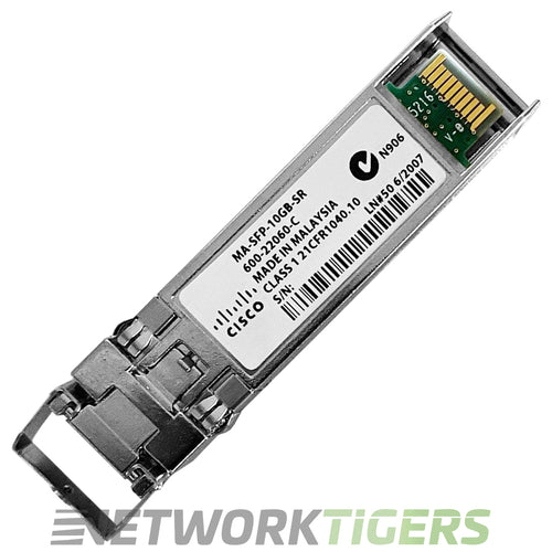Cisco Meraki MA-SFP-10GB-SR 10GB BASE-SR 850nm Short Reach DOM SFP+ Transceiver