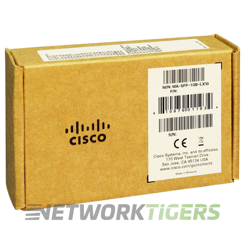 NEW Cisco Meraki MA-SFP-1GB-LX10 1GB BASE-LX10 1310nm SMF Transceiver SFP