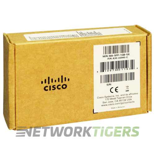 NEW Cisco Meraki MA-SFP-1GB-SX 1GB BASE-SX 850nm MMF Transceiver SFP