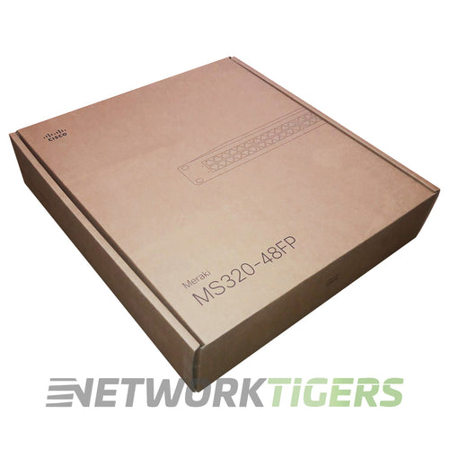 NEW Cisco Meraki MS320-48FP-HW 48x 1GB PoE+ RJ45 4x 10GB SFP+ Unclaimed Switch