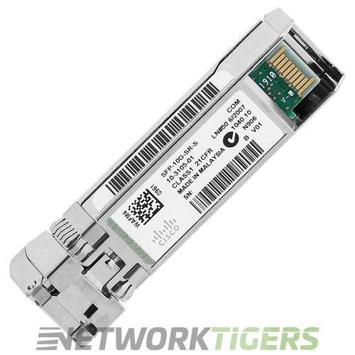 Cisco SFP-10G-SR-S 10GB BASE-SR 850nm Short Reach MMF SFP+ Transceiver