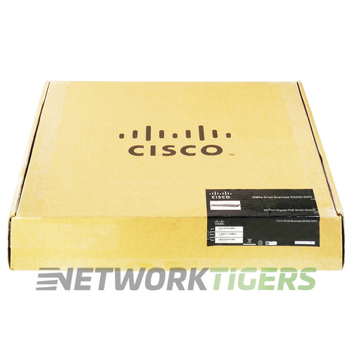 NEW Cisco SG200-50FP-NA Small Business 200 48x 1GB PoE RJ-45 2x 1GB Combo Switch