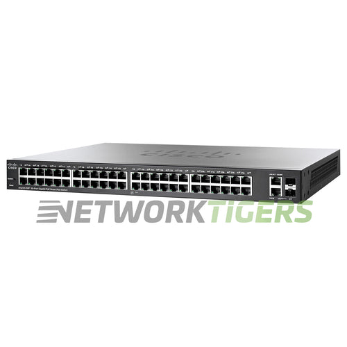 Cisco SG220-50P-K9-NA Small Business 220 48x 1GB PoE+ RJ45 2x 1GB Combo Switch