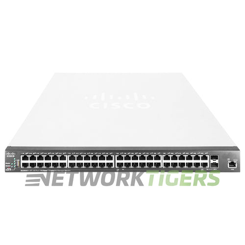 Cisco SG350XG-48T-K9-NA 350X Series 48x 10GB Copper 2x 10GB SFP+ Switch