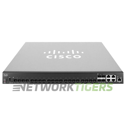 Cisco SX350X-24F-K9-NA 350X Series 24x 10GB SFP+ 4x 10GB Copper Switch