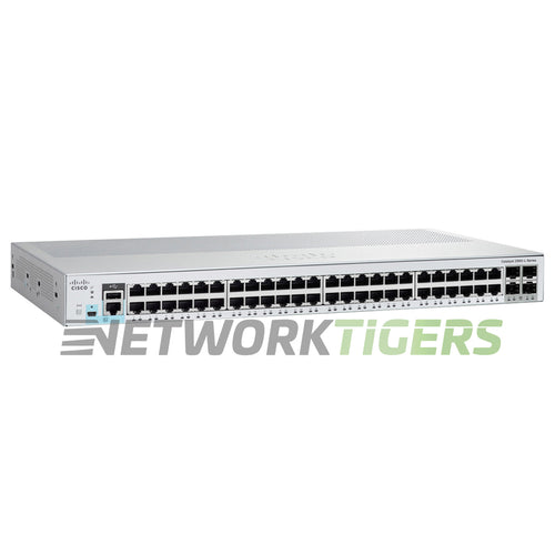 Cisco WS-C2960L-48TQ-LL 48x 1GB RJ-45 4x 10GB SFP+ Switch