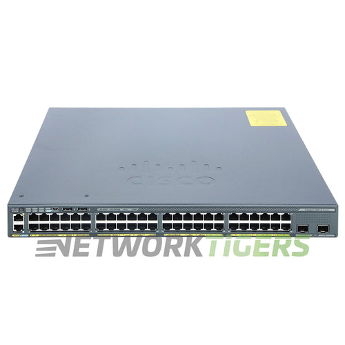 Cisco WS-C2960X-48LPD-L Catalyst 2960X 48x 1GB RJ-45 2x 10GB SFP+ Switch