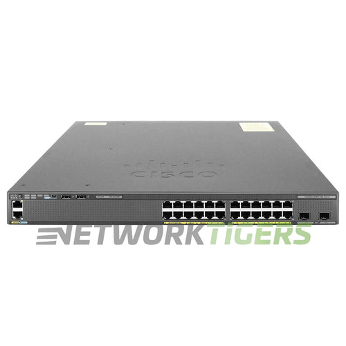 Cisco WS-C2960XR-24TD-I 24x 1GB RJ-45 2x 10GB SFP+ Switch