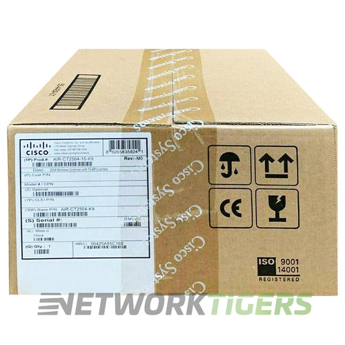 NEW Cisco AIR-CT2504-15-K9 Wireless Lan Controller for 15x Access Points