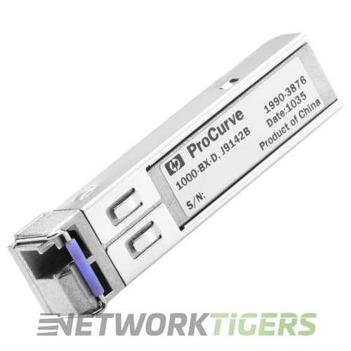 HPE J9142B 1GB BASE-BX-D 1490nm/1310nm BiDi LC SMF SFP Transceiver