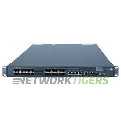 HPE JC102A A5820X-24XG-SFP+ 24x 10GB SFP+ 4x 1GB RJ-45 Switch