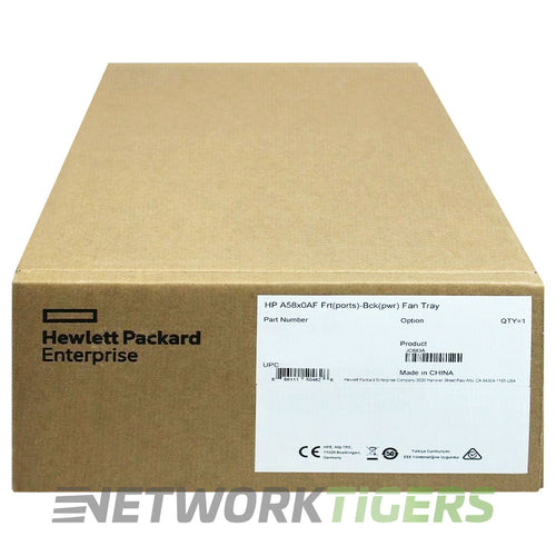 NEW HPE JC683A 5900 Series Front-to-Back Airflow Switch Fan Tray