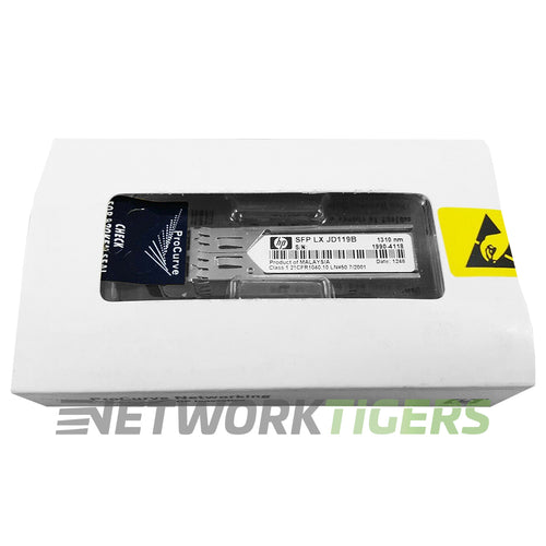 NEW HPE JD119B 1GB BASE-LX LC SMF 1310nm LC SMF SFP Transceiver