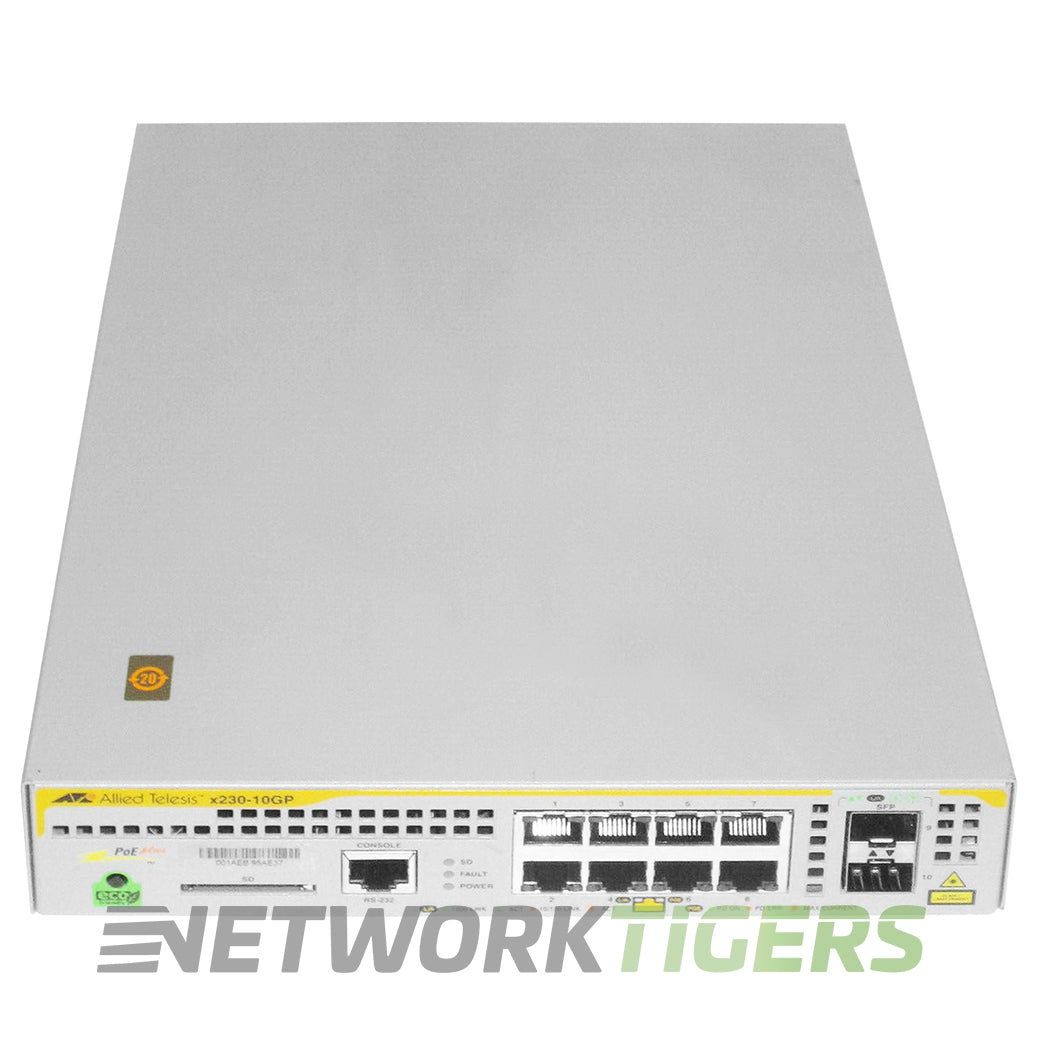 AT-x230-10GP | Allied Switch | x230 Series - NetworkTigers