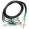 NEW Arista CAB-Q-4S-100G-2M 2m 100GB QSFP28 to 4x 25GB SFP28 DA Breakout Cable