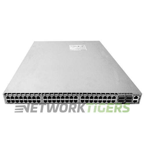 Arista DCS-7050T-64-R 48x 10GB Copper 4x 40GB QSFP+ Back-to-Front Airflow Switch