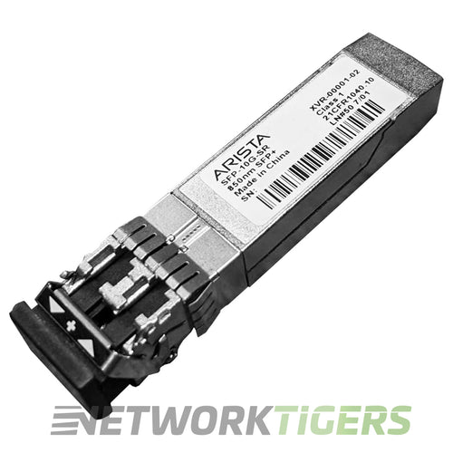 NEW Arista SFP-10G-SR 10GB BASE-SR 850nm Short Reach MMF SFP+ Transceiver