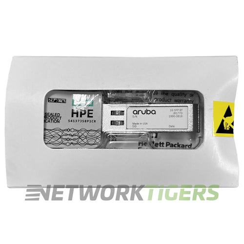 NEW HPE Aruba J8177D 1GB BASE-T RJ-45 CAT5E Optical SFP Transceiver