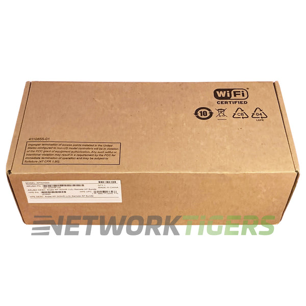 NEW HPE Aruba JZ088A AP-303HR (US) 802.11ac Dual 2x2:2 Radio Remote AP Bundle