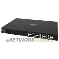 NEW HPE Aruba R8N87A CX 6000 Series 24x 1GB PoE RJ45 4x 1GB SFP Switch