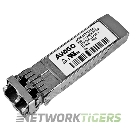 Avago AFBR-57D7AMZ-QL 8GB Fibre Channel 850nm SR MMF 300m SFP+ Transceiver