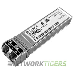 10-Pack Genuine Brocade 10G-SFP-SR SFP+ Modules - 10GbE SR 850nm 10Gb/s Transceivers
