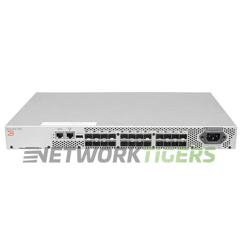 Brocade BR-320-0008 300 Series 24x 8GB Fiber Channel SFP (8x Active) SAN Switch