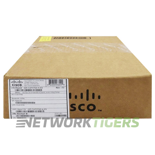 NEW Cisco AIR-CAP3702I-A-K9 802.11ac 4x4 MIMO Int Ant Cont Based Indoor WAP