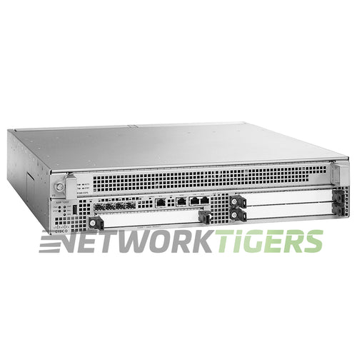 Cisco ASR1002-10G-SHA/K9 ASR 1000 4x 1GB SFP 3x Open SPA Slot Router w/ ESP10