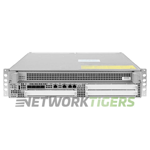 Cisco ASR1002-F System, Fixed ESP, 4 built-in GE. Refurbished