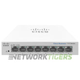 Cisco CBS110-8T-D-NA Business 110 Series 8x 1GB RJ45 Switch product image 1