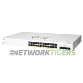 Cisco CBS220-24FP-4G-NA Business 220 Series 24x 1GB PoE+ RJ45 4x 1GB SFP Switch product image 1