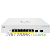 Cisco CBS220-8FP-E-2G-NA Business 220 Series 8x 1GB PoE+ RJ45 2x 1GB SFP Switch product image 1