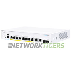 Cisco CBS250-8FP-E-2G-NA 8x 1GB PoE+ RJ45 2x 1GB Combo Switch
