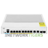 Cisco CBS250-8PP-E-2G-NA 8x 1GB PoE+ RJ45 2x 1GB Combo Switch product image 1
