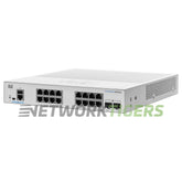 Cisco CBS350-16XTS-NA Business 350 8x 10GB Copper 16x 10GB SFP+ Switch product image 1