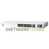 Cisco CBS350-24MGP-4X-NA 20 1GB PoE+ RJ45 4x MultiGB PoE+ RJ45 4x Combo Switch product image 2