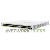 Cisco CBS350-48FP-4G-NA Business 350 48x 1GB PoE+ RJ45 4x 1GB SFP Switch product image 1