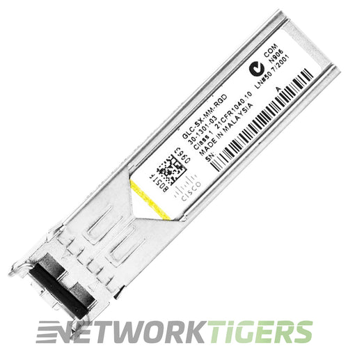 NEW Cisco GLC-SX-MM-RGD 1GB BASE-SX MMF LC Rugged SFP Transceiver (Without DOM)